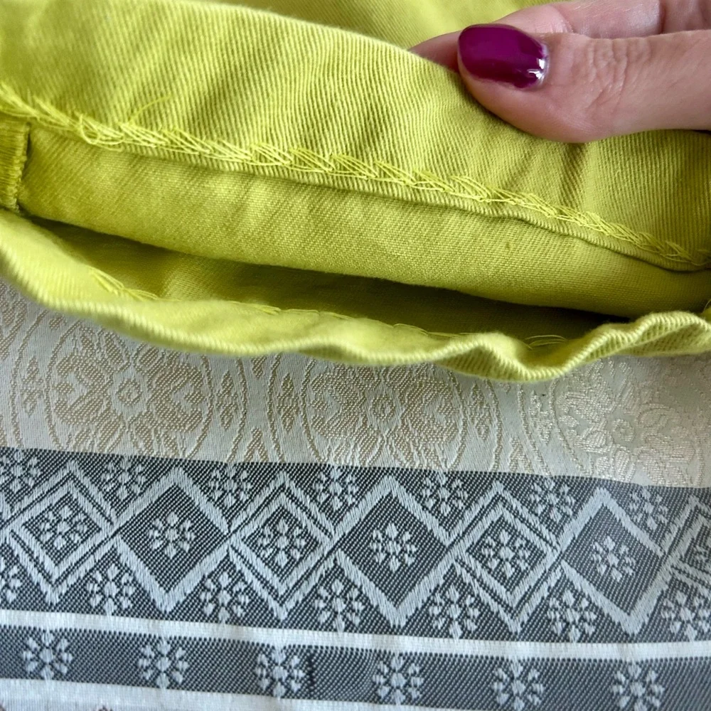 💚 Paloma Wool Lime Green Wide-Leg Trousers - Picture 7 of 9